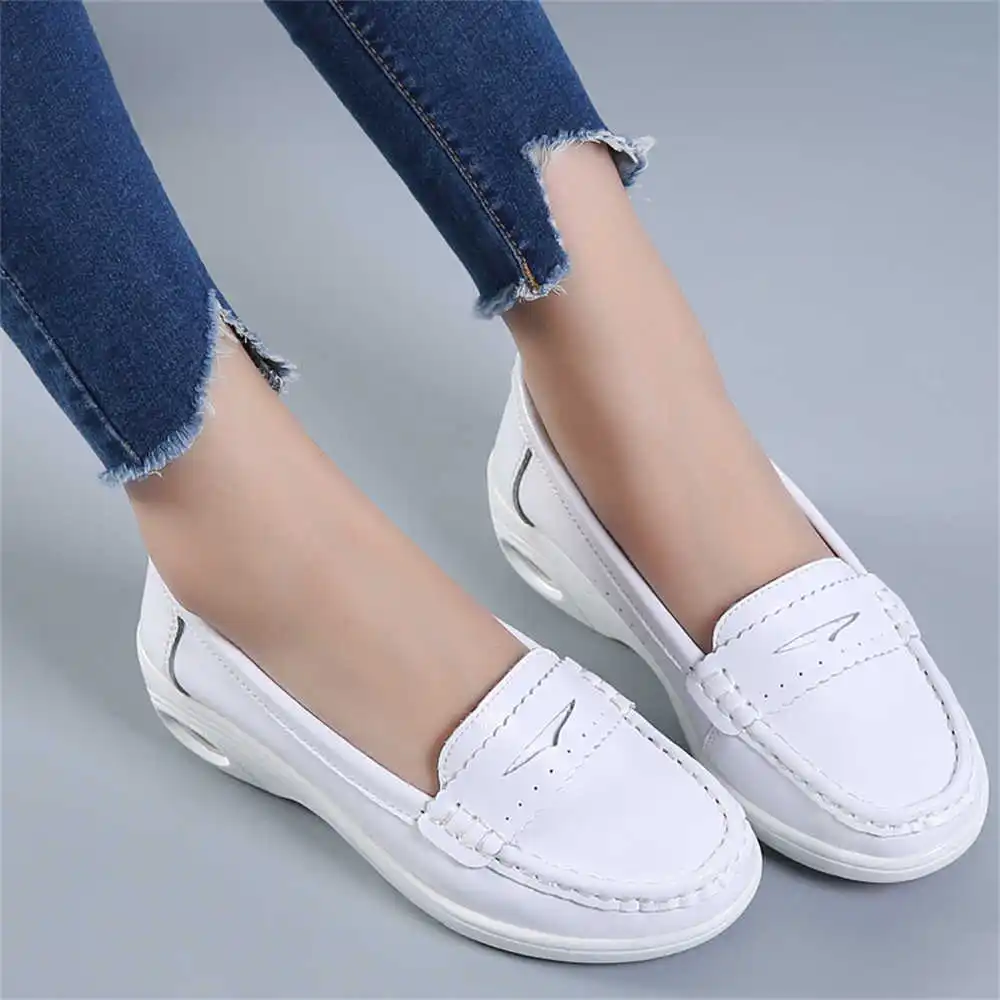 Travel Accessories Wholesale Suppliers - Thick Sole Slipon White Trainers For