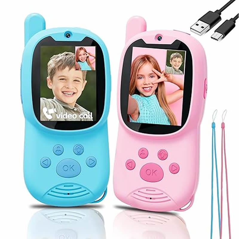 Travel Accessories Toddler - Walkie Talkies for Kids Rechargeable Toddler