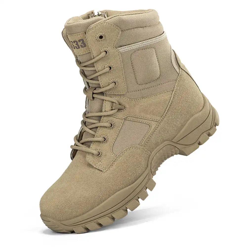 Travel Accessories To Buy - Nonslip Genuine Leather Hiking Boots Designer