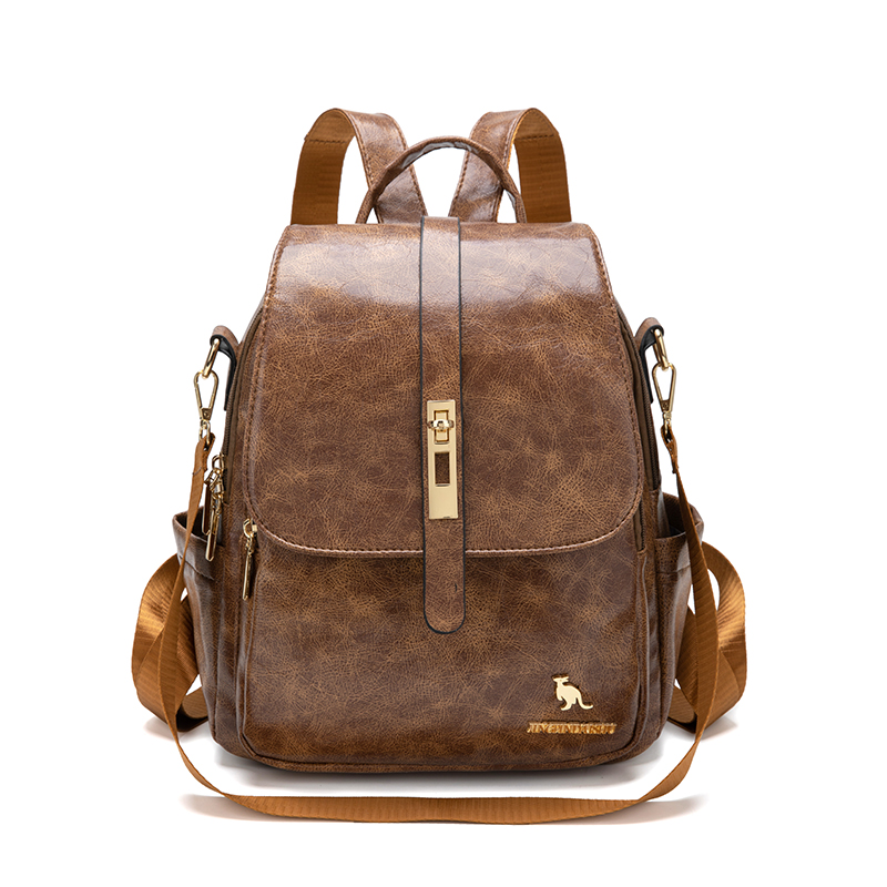Travel Accessories Leather - College Women Backpacks Designer Soft Leather