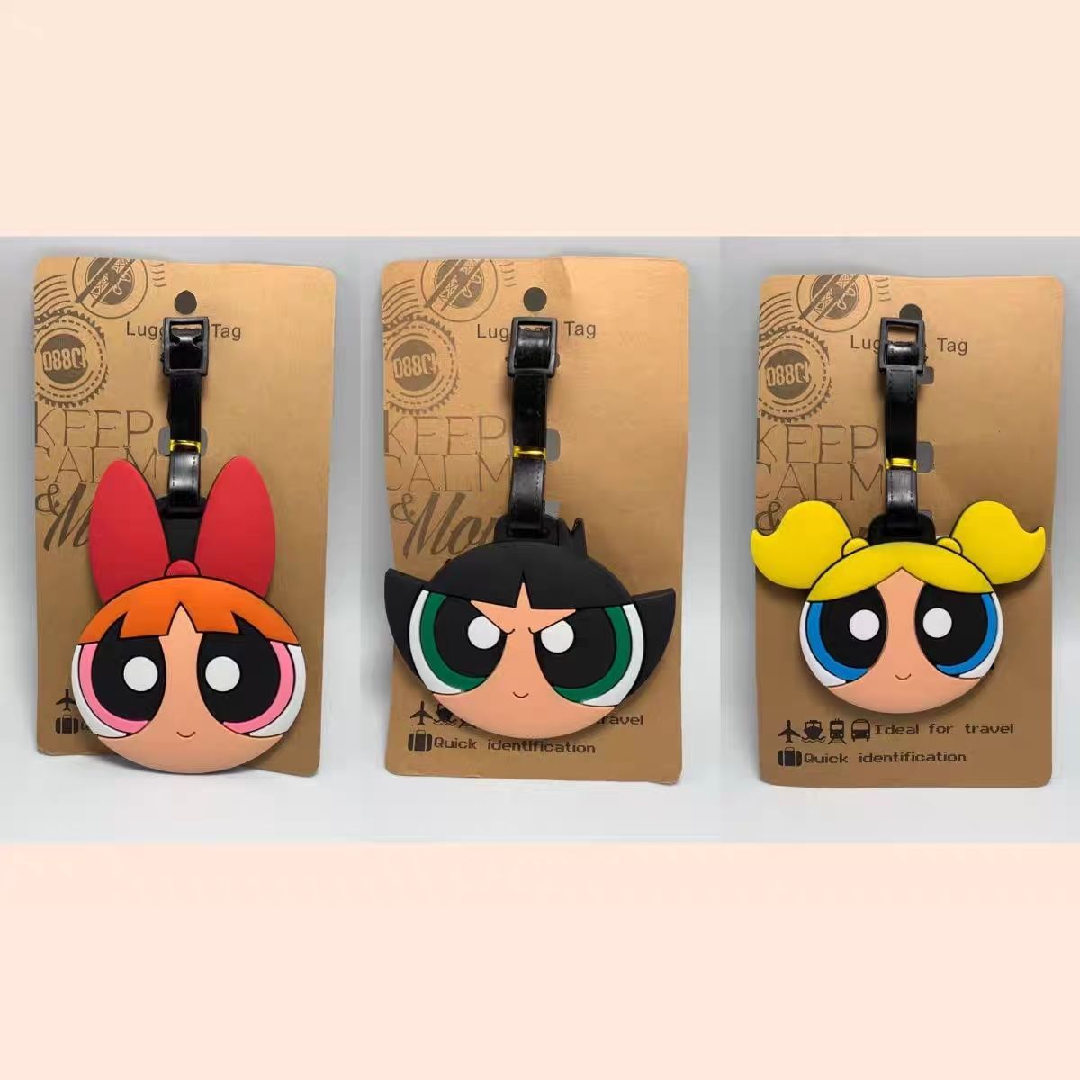 Travel Accessories Organizer - Anime The Powerpuff Girls Bag Pendant