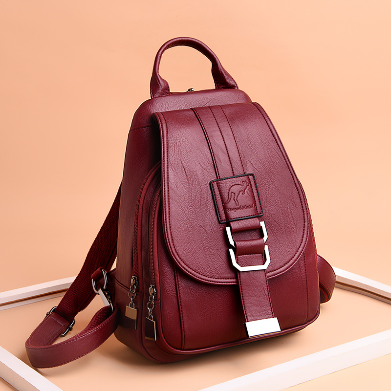 Travel Accessories Leather - HOT 6 Color Women Backpacks Women's