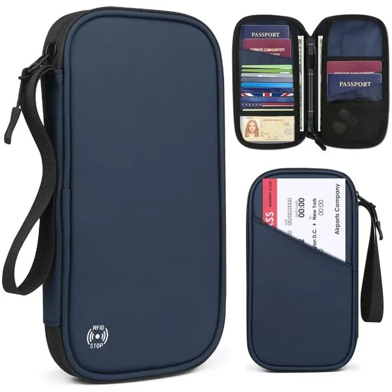 Travel Accessories Wallet - Lightweight Family Travel Passport Cover Wallet