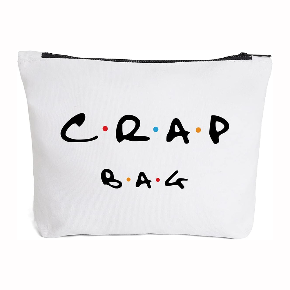 Travel Accessories Toiletry Bag - CRAP BAG Friends Funny Birthday Gift