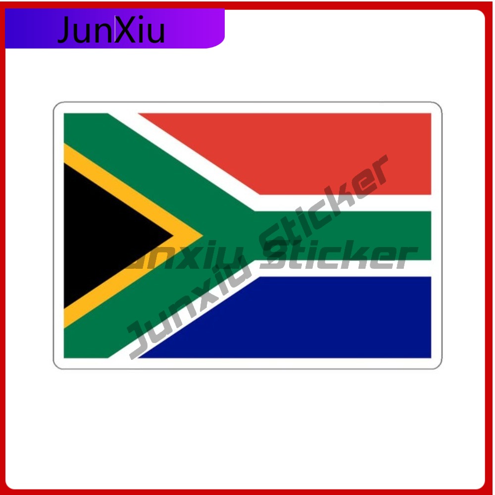 Travel Accessories South Africa - South Africa Flag Travel Vinyl Sticker