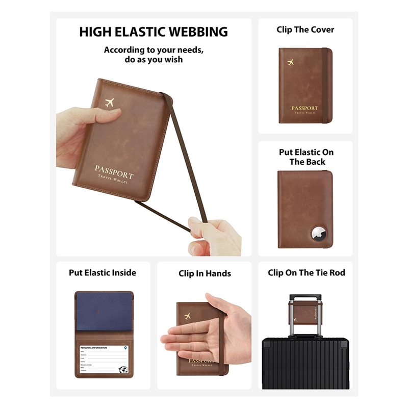 ABRT-Passport Holder With RFID - Travel Accessories Wallet review and price