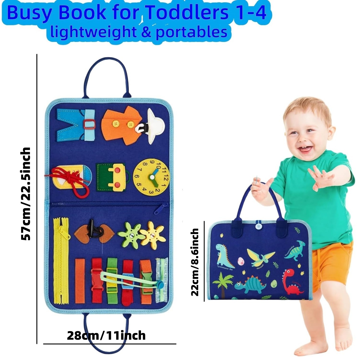 Toddler Busy Board - Montessor - Travel Accessories Toddler review and price