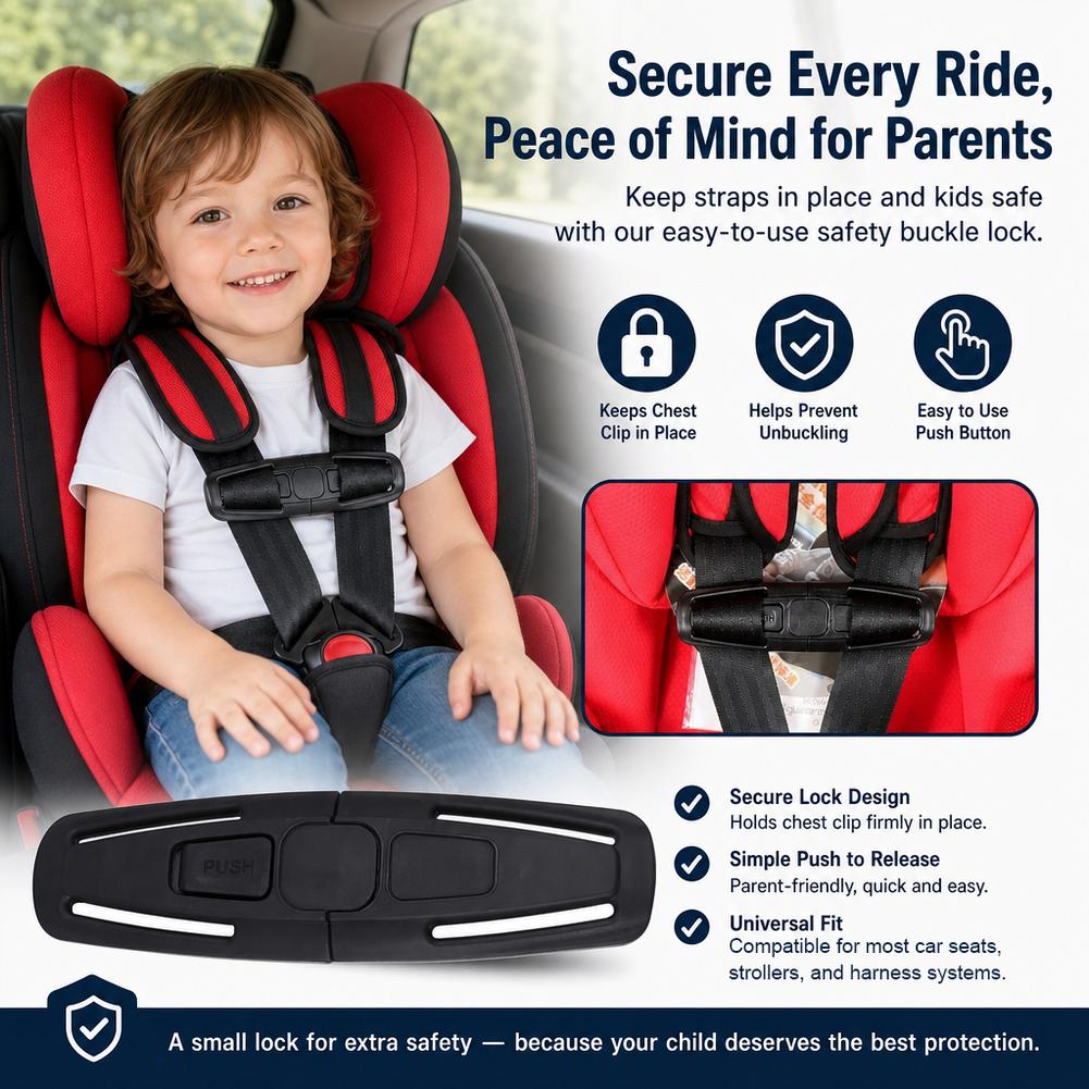 Car Child Safety Seat Strap Cl - Travel Accessories Toddler review and price