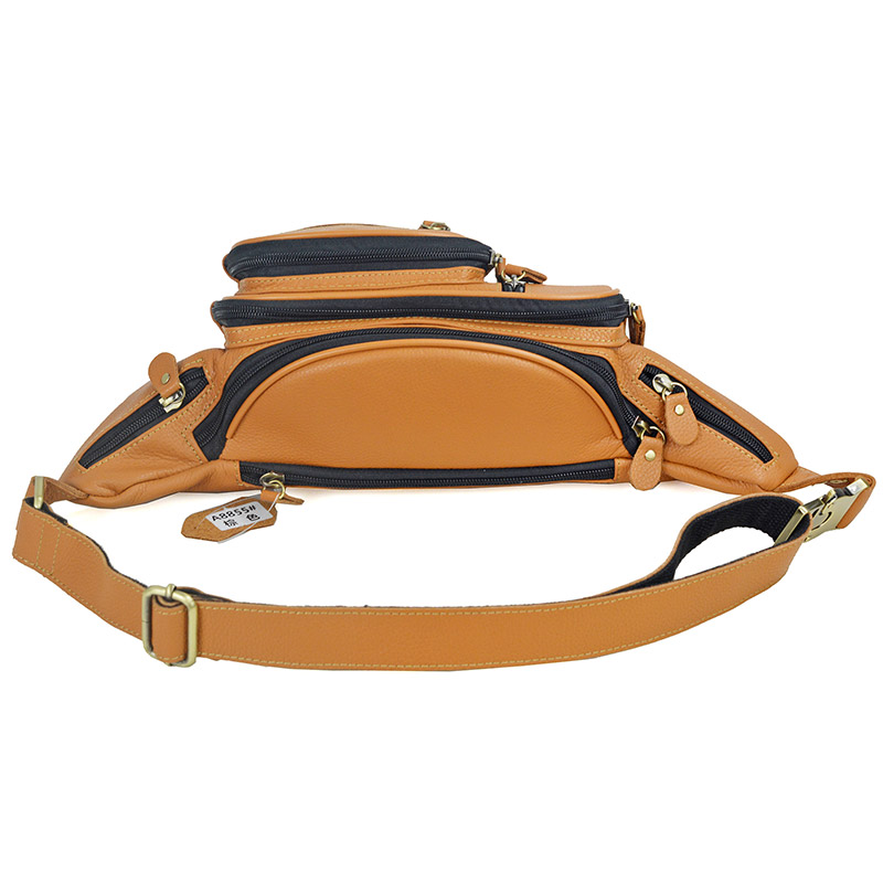 Men Genuine Leather Waist Pack - Travel Accessories Leather review and price
