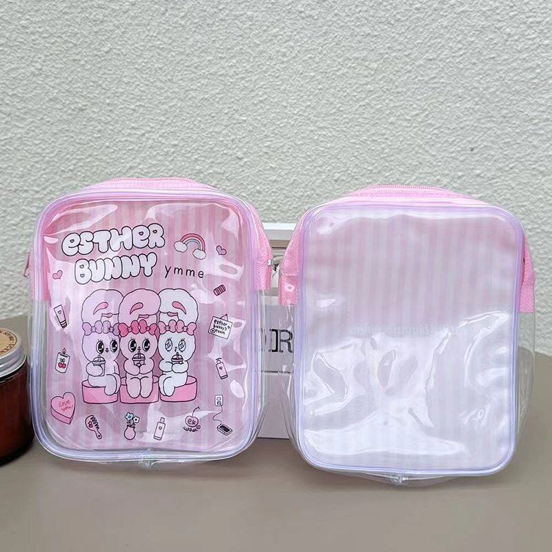 Cute Esther Bunny Transparent  - Travel Accessories Toiletry Bag review and price