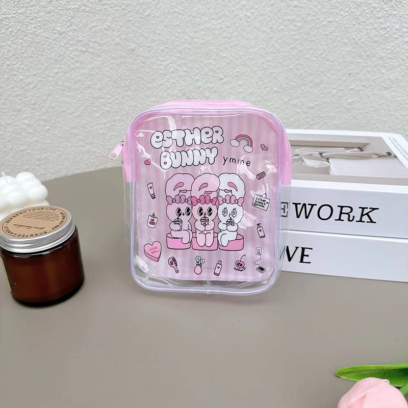 Cute Esther Bunny Transparent  - Travel Accessories Toiletry Bag review and price