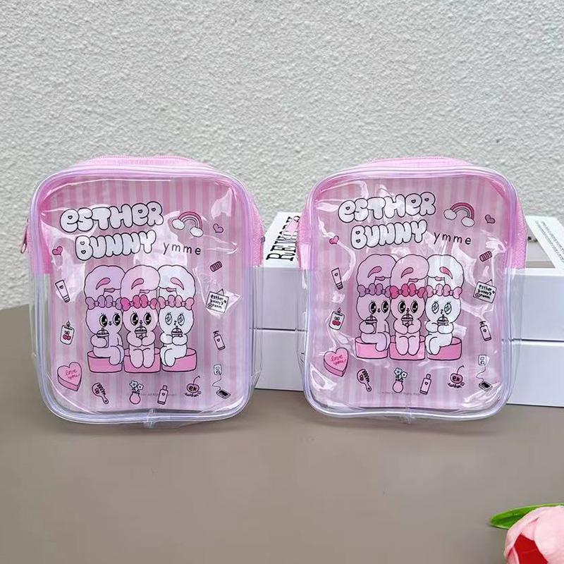 Cute Esther Bunny Transparent  - Travel Accessories Toiletry Bag review and price