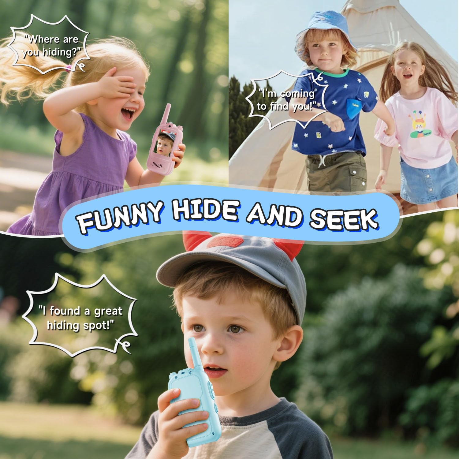2PCS  Video Walkie Talkies for - Travel Accessories Toddler review and price