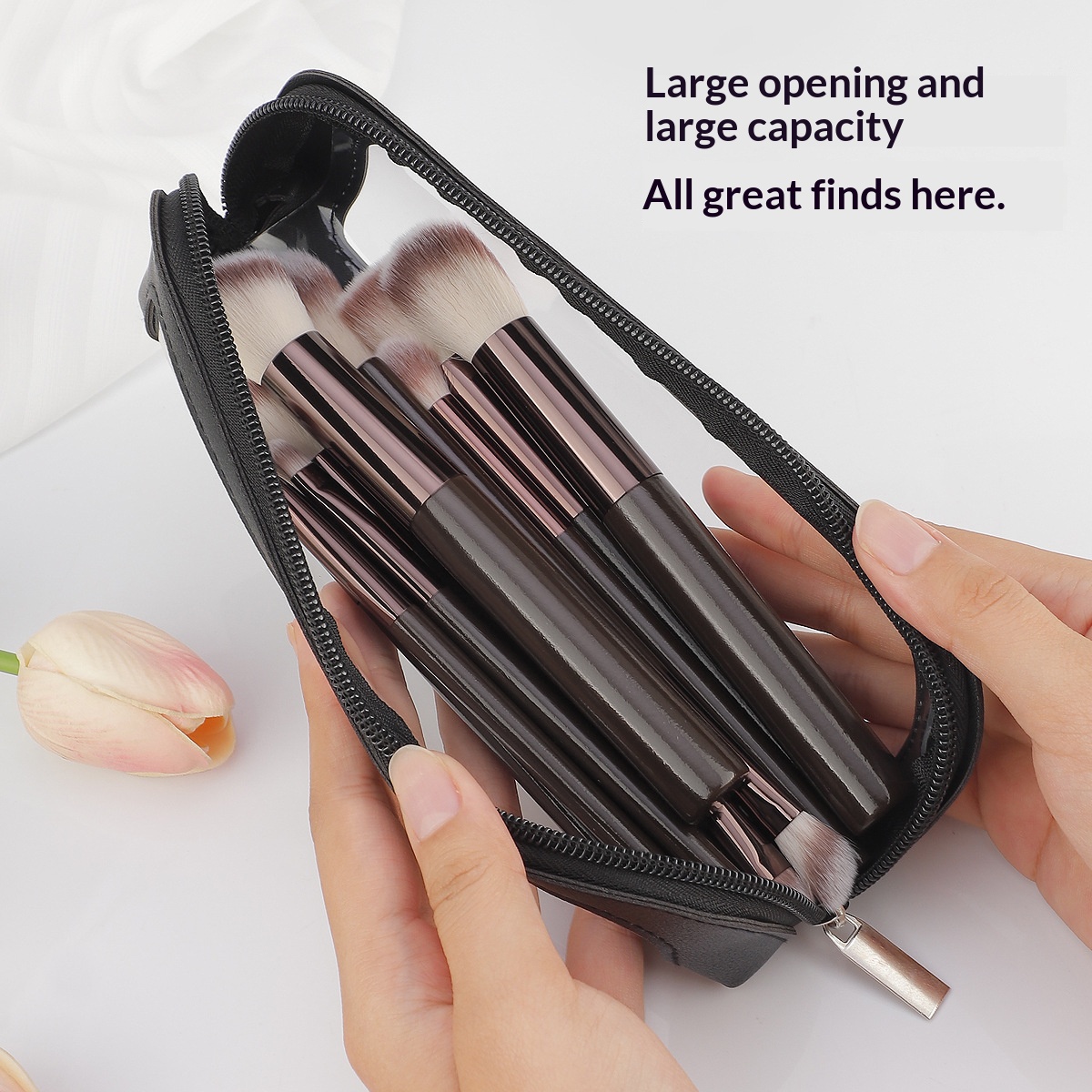 Small Clear PU Leather Travel  - Travel Accessories Leather review and price