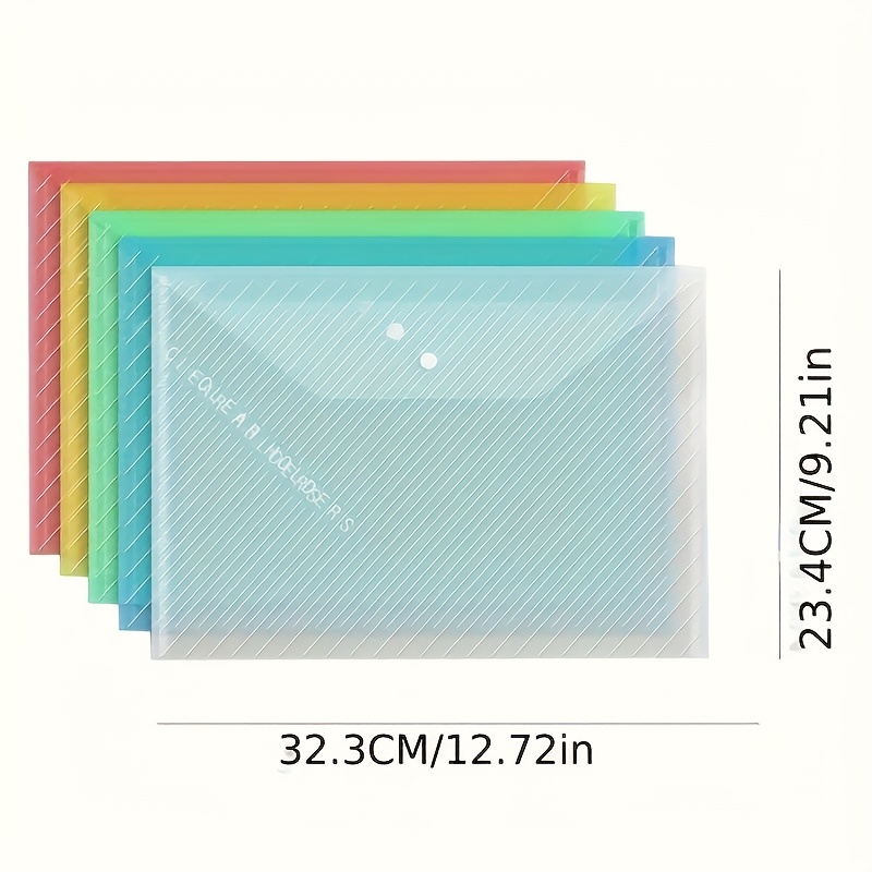 5/10 Pcs/set A4 Transparent Fi - Document Organizer Folder review and price