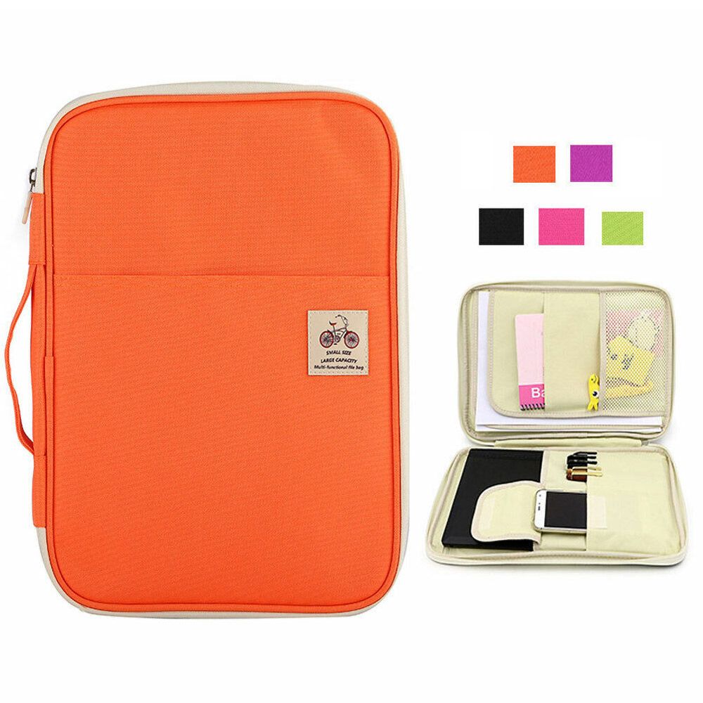Travel A4 Portfolio Zipped Con - Document Organizer Folder review and price