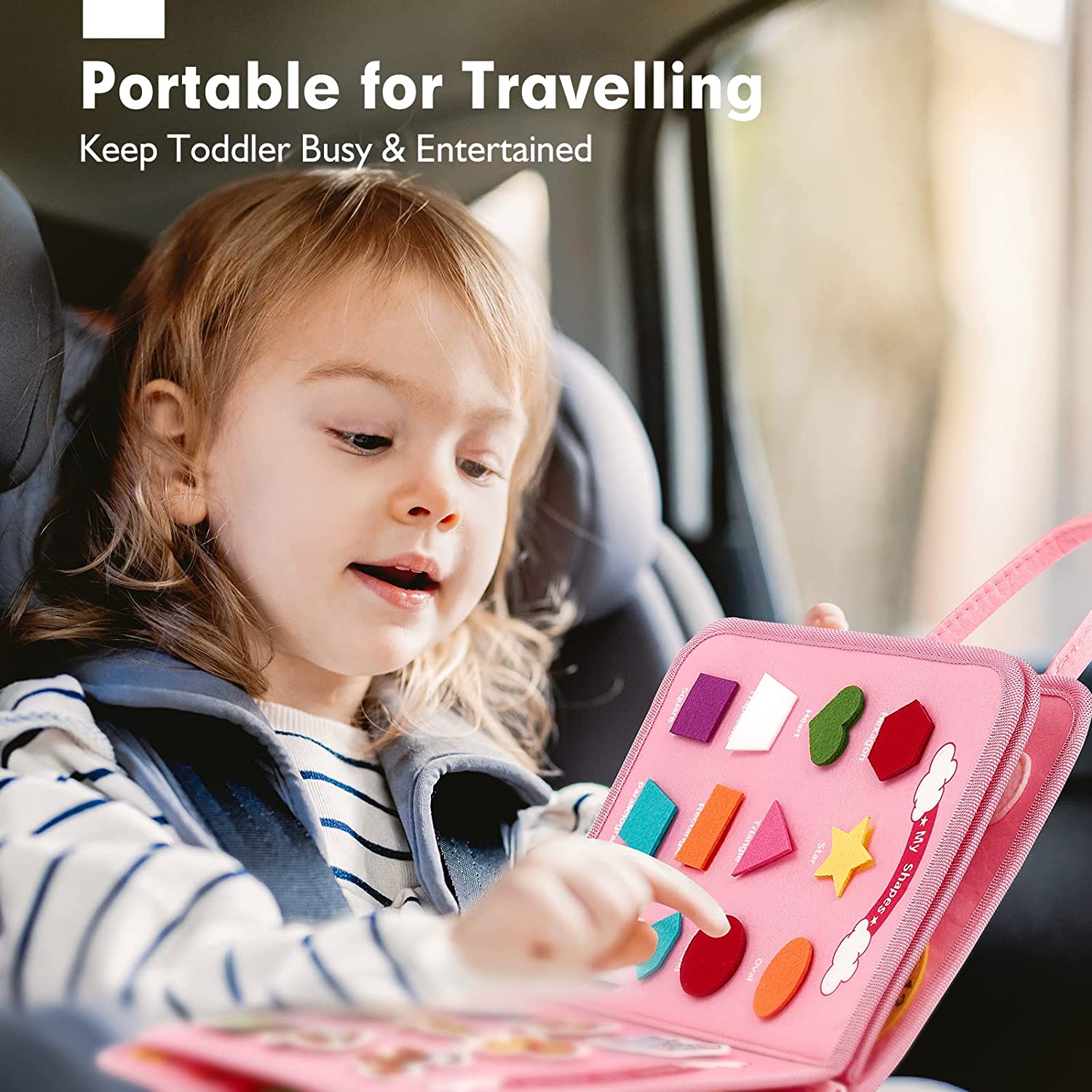 Montessori Toys Busy Board Tod - Travel Accessories Toddler review and price
