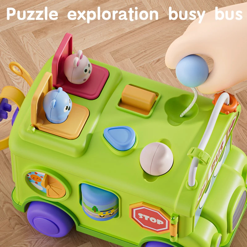 Montessori Educational Baby Bu - Travel Accessories Toddler review and price