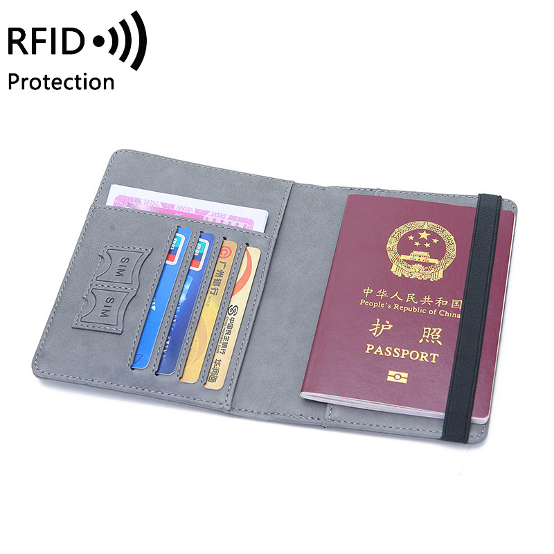 Unisex PU Leather Passport Hol - Travel Accessories Wallet review and price
