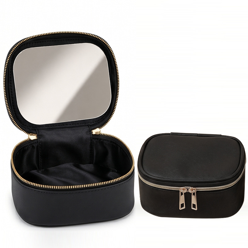 2026 New Makeup Bag with Mirro - Travel Accessories Toiletry Bag review and price