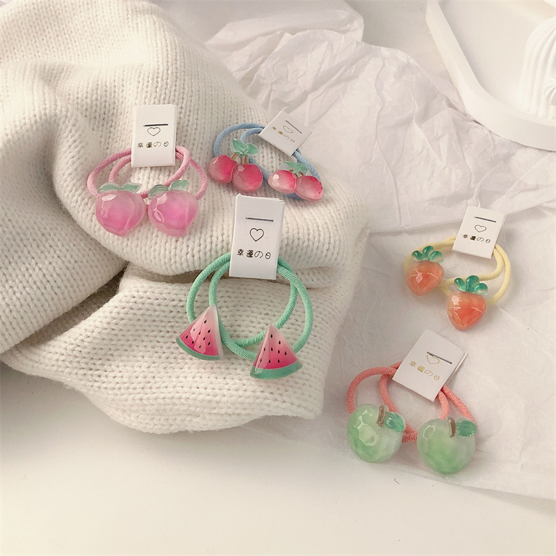 Kids Carrot Hair Ties 5 Pair N - Travel Accessories Toddler review and price