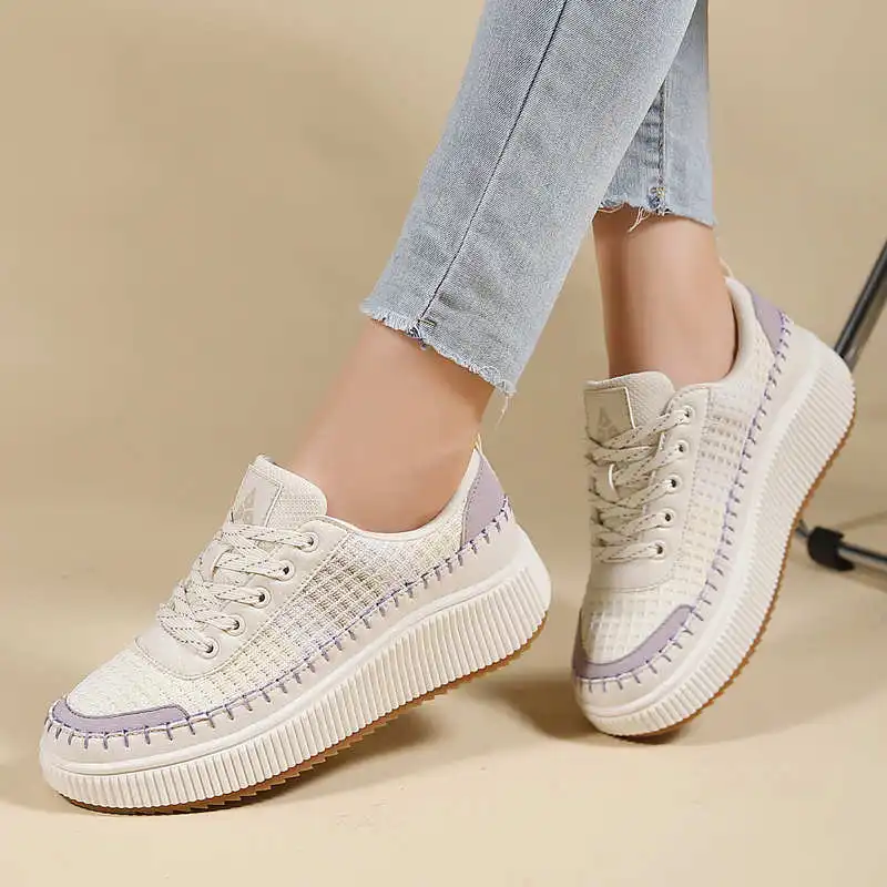 Brown Shoes Woman Flats Autumn - Travel Accessories To Buy review and price