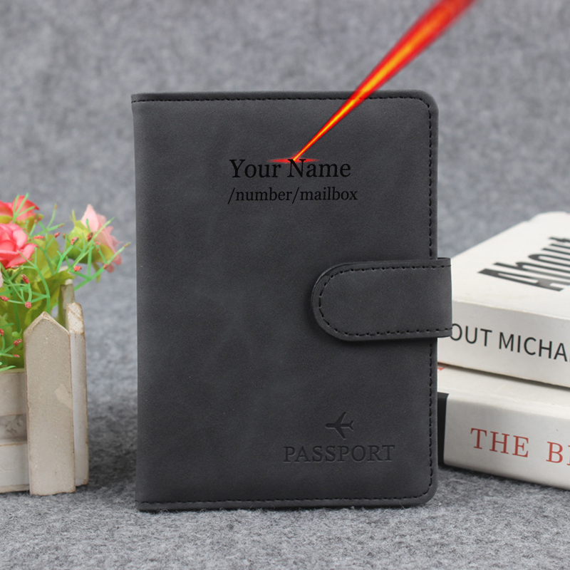 Magnetic Button Passport Cover - Travel Accessories Wallet review and price