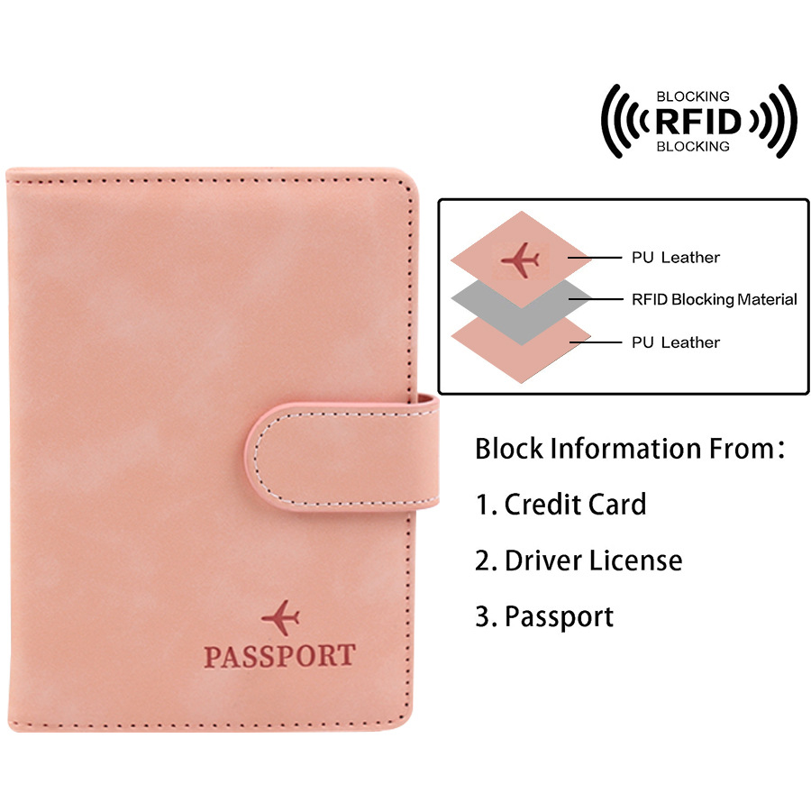 Magnetic Button Passport Cover - Travel Accessories Wallet review and price