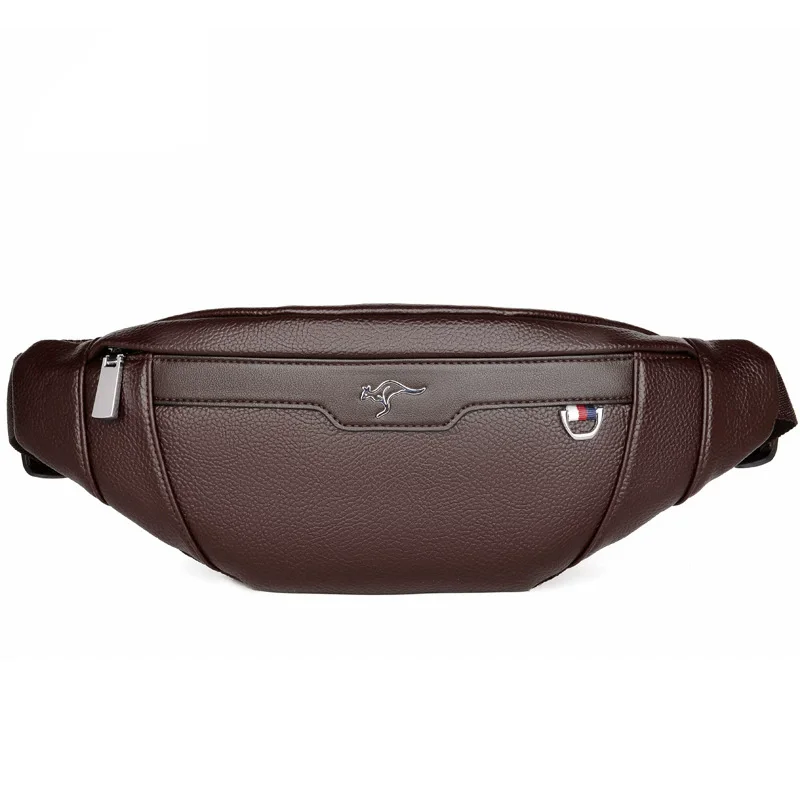 Business Leather Waist Bag Mul - Travel Accessories Leather review and price