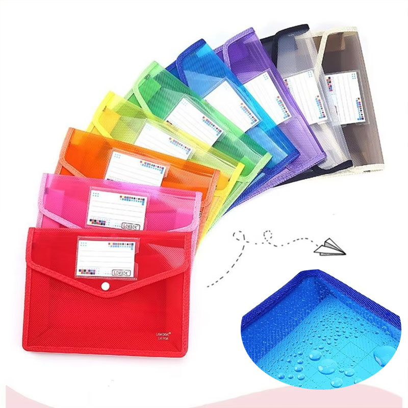1-10PCS Waterproof A4 A5 Snap  - Document Organizer Folder review and price