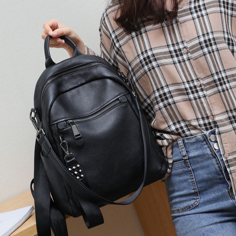 New Women's Backpacks Fashion  - Travel Accessories Leather review and price