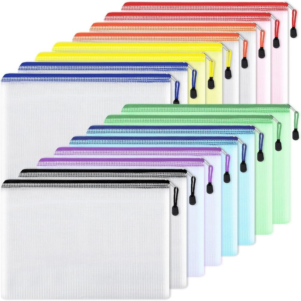Cosmetic Makeup Bags Mesh Zipp - Document Organizer Folder review and price