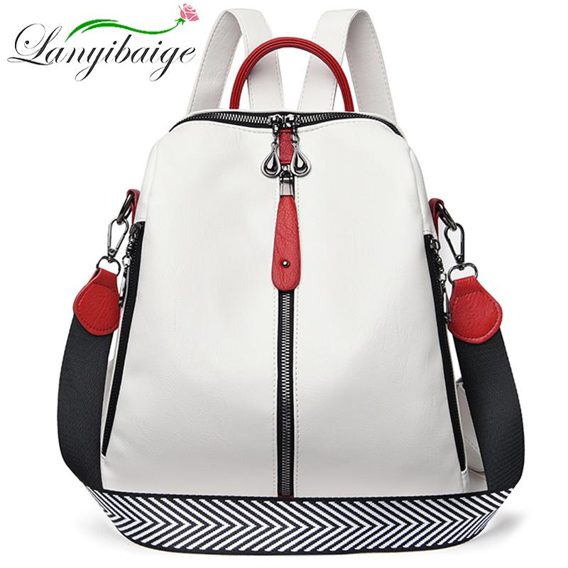 Fashion Backpack Women Soft Le - Travel Accessories Leather review and price