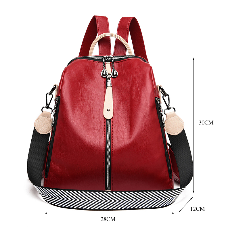 Fashion Backpack Women Soft Le - Travel Accessories Leather review and price
