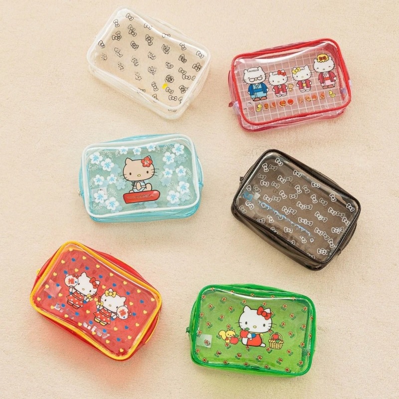 Hello Kitty Cartoon, Transpare - Travel Accessories Toiletry Bag review and price