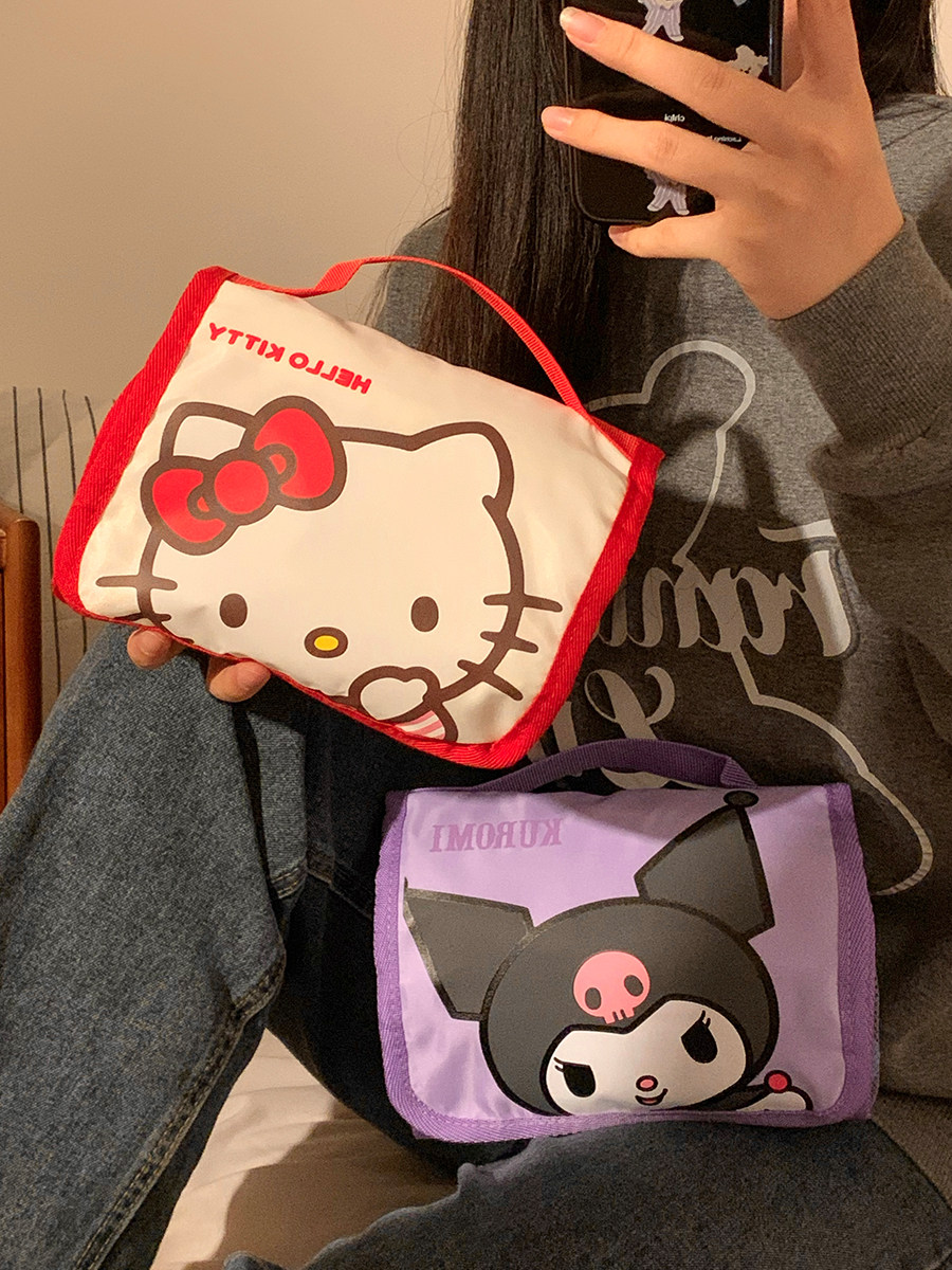 Hello Kitty Portable Large Cap - Travel Accessories Toiletry Bag review and price