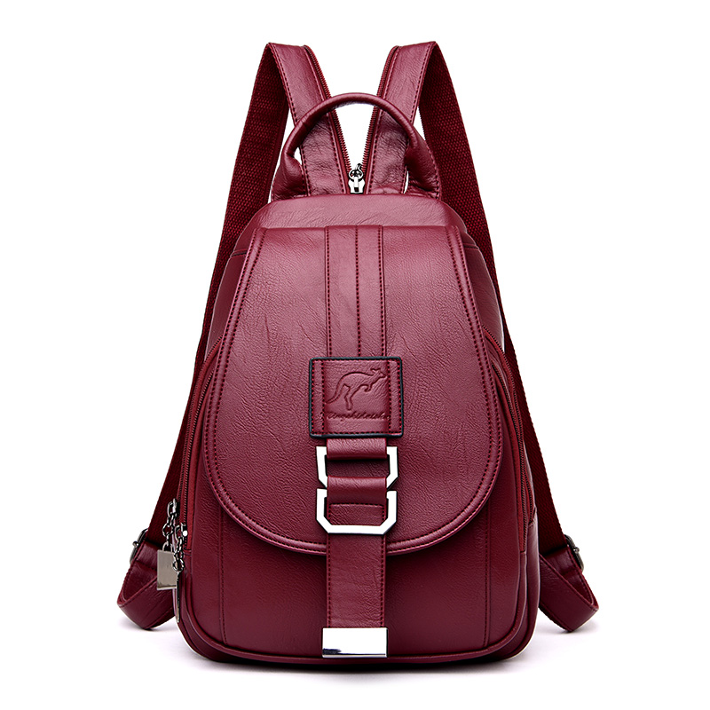 HOT 6 Color Women Backpacks Wo - Travel Accessories Leather review and price