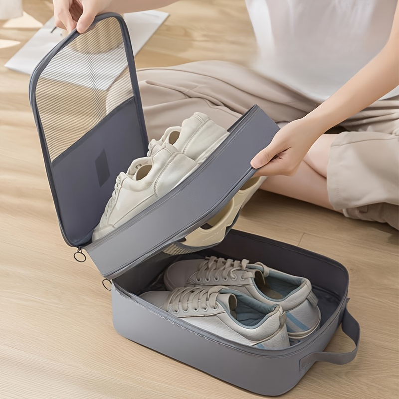 3 Layers Portable Travel Shoe  - Travel Accessories Toiletry Bag review and price
