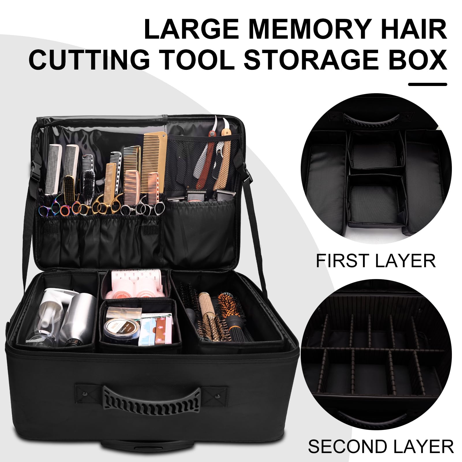 Salon Rolling Makeup Case Trai - Travel Accessories In Train review and price