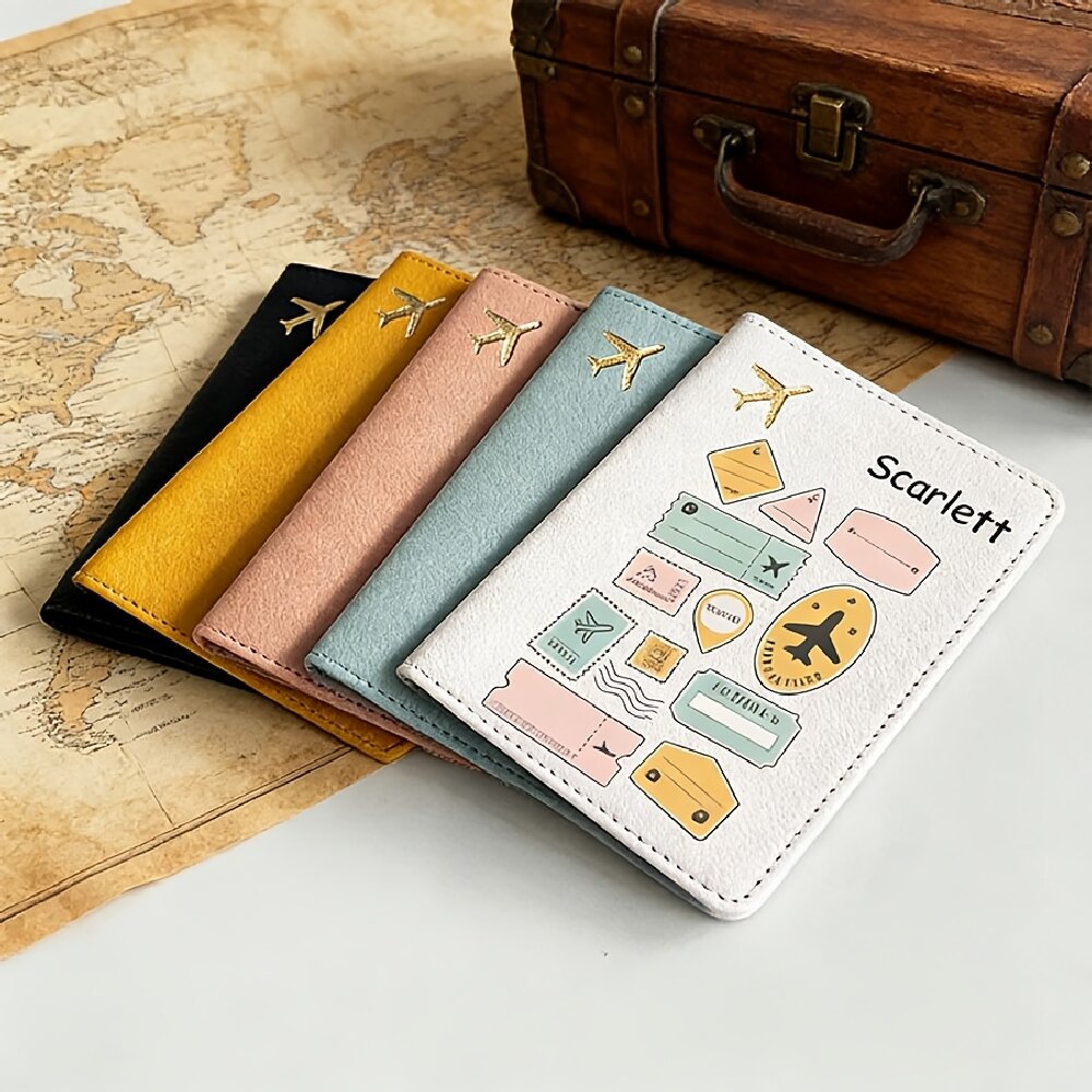 Custom Name & Initial Passport - Travel Accessories Wallet review and price