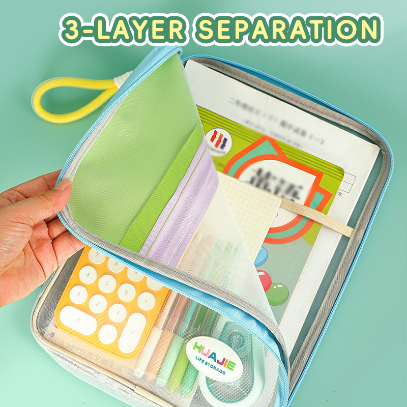 HUAJIE Student Handheld File B - Document Organizer Folder review and price