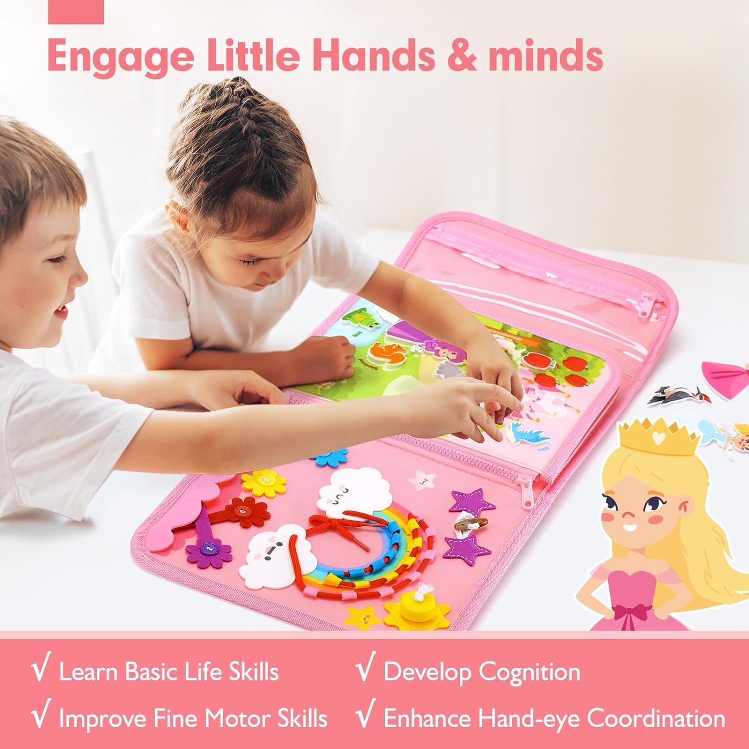 Toddler Busy Board Toys Montes - Travel Accessories Toddler review and price