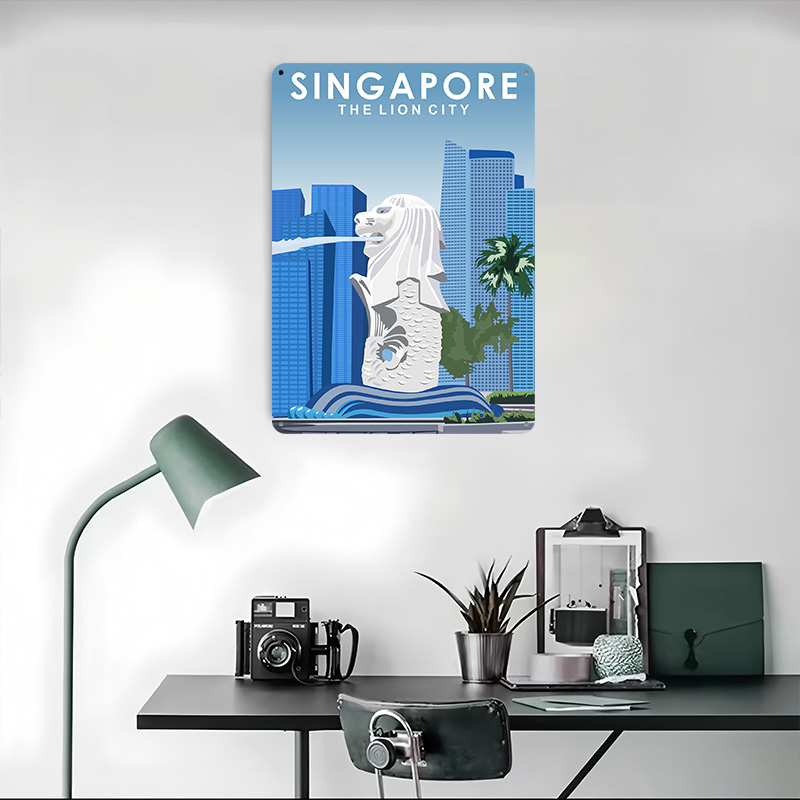 Singapore Travel Tin Poster Cu - Travel Accessories Singapore review and price