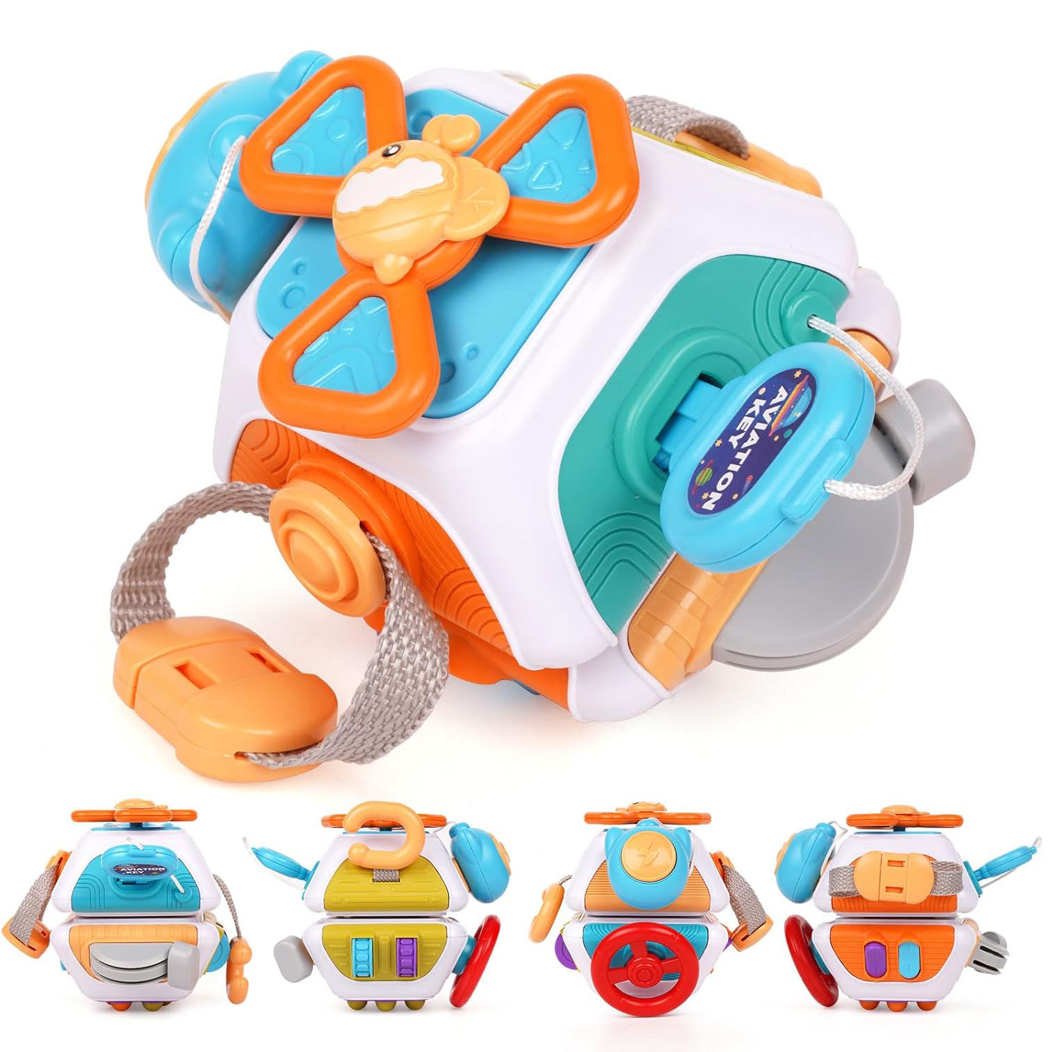 Baby Busy Board Cube Montessor - Travel Accessories Toddler review and price