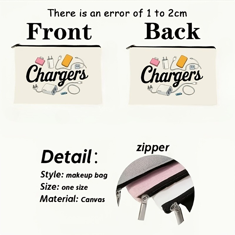 1Pc Digital Charging Accessori - Travel Accessories Toiletry Bag review and price