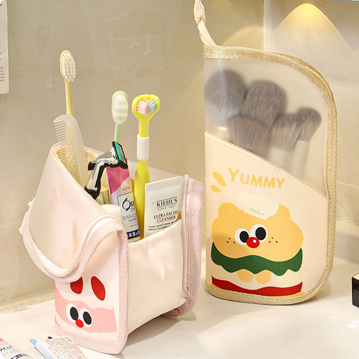 1Pcs Cosmetic Bag Travel Stand - Travel Accessories Organizer review and price