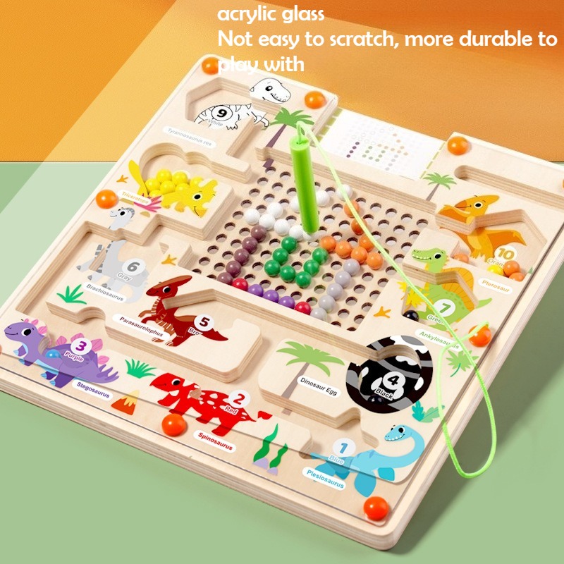 Magnetic Color and Number Maze - Travel Accessories Toddler review and price