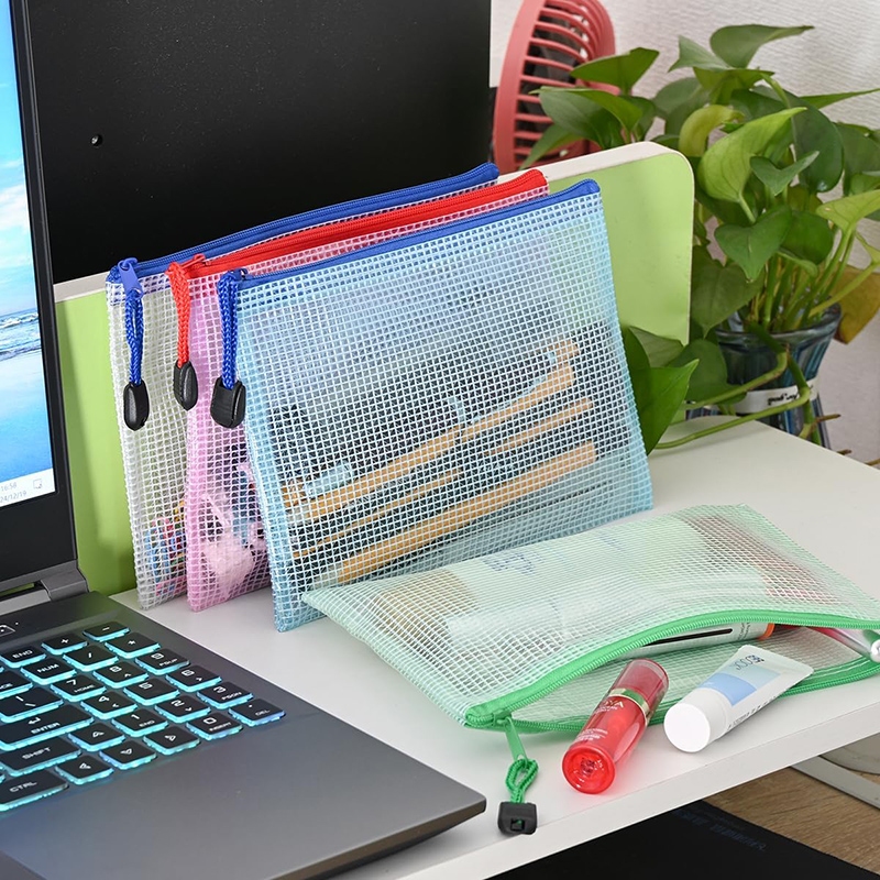 5/20PCS A4/A5 Mesh Zipper Pouc - Document Organizer Folder review and price