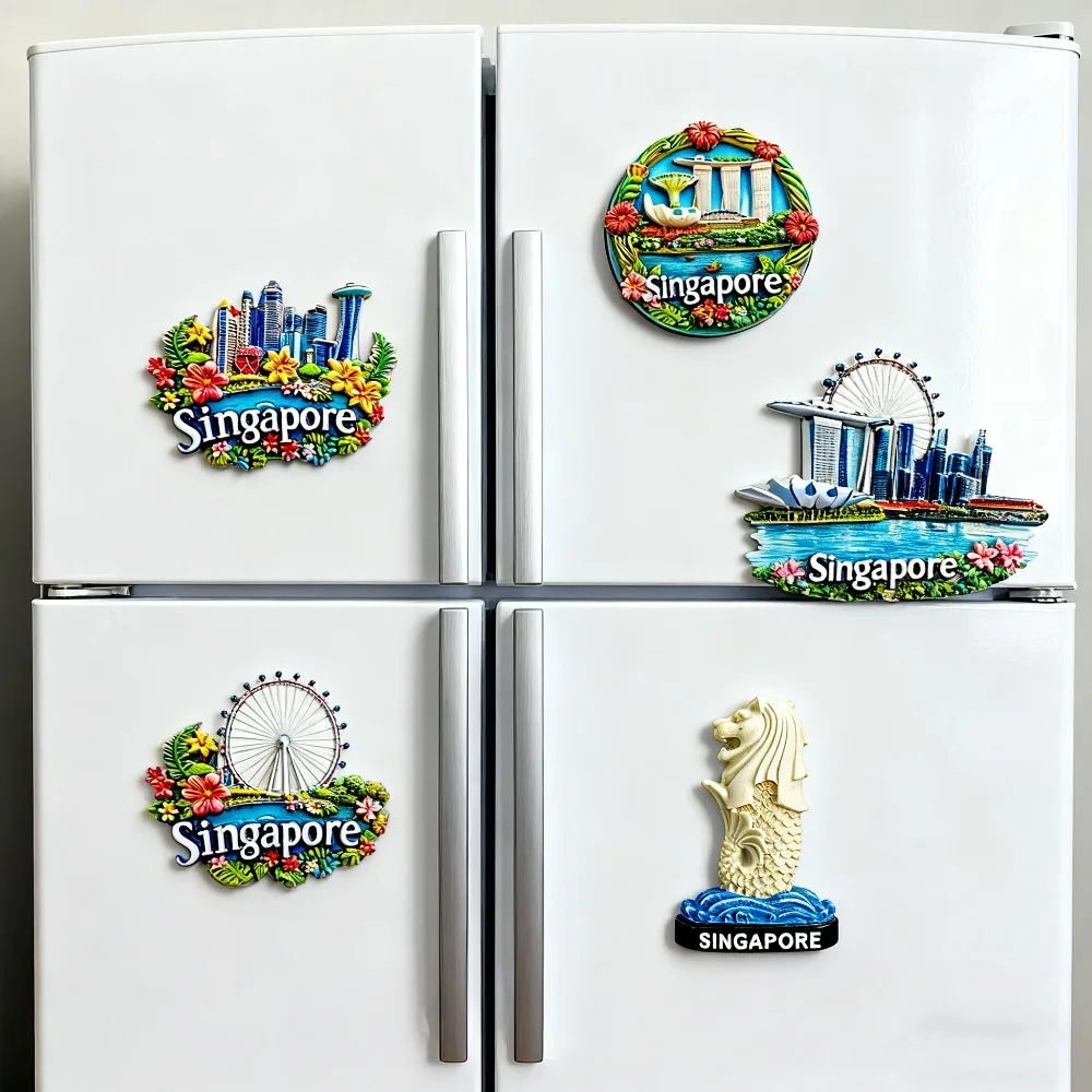 1PC Singapore Fridge Magnets,  - Travel Accessories Singapore review and price