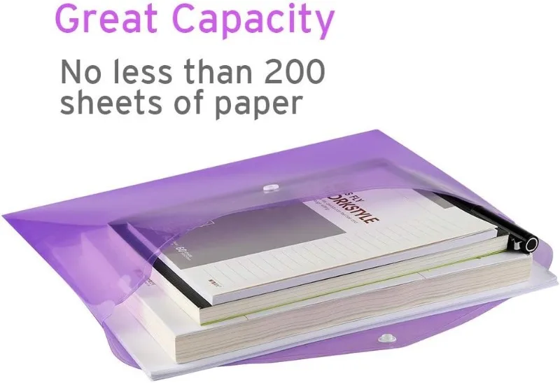 10pcs A4 Folders Plastic Envel - Document Organizer Folder review and price